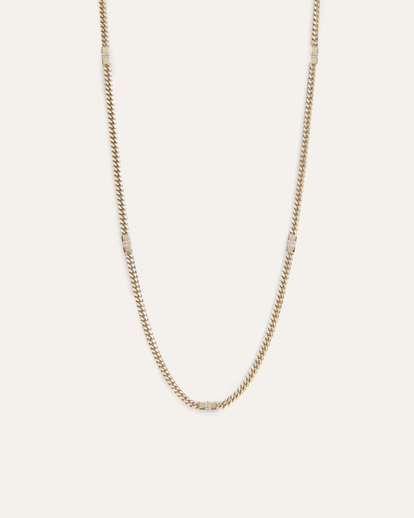 Diamond Link Cuban Necklace