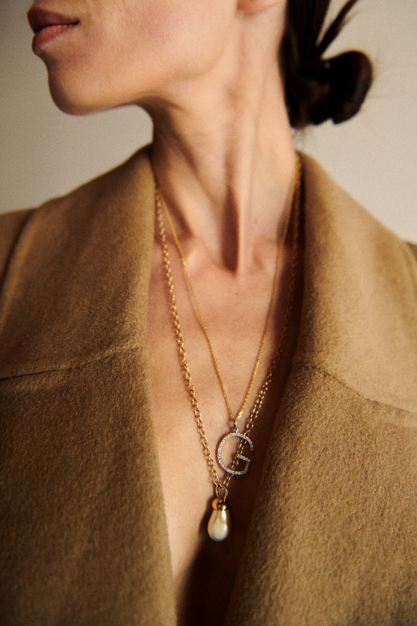 Baroque Pearl Pendant Necklace