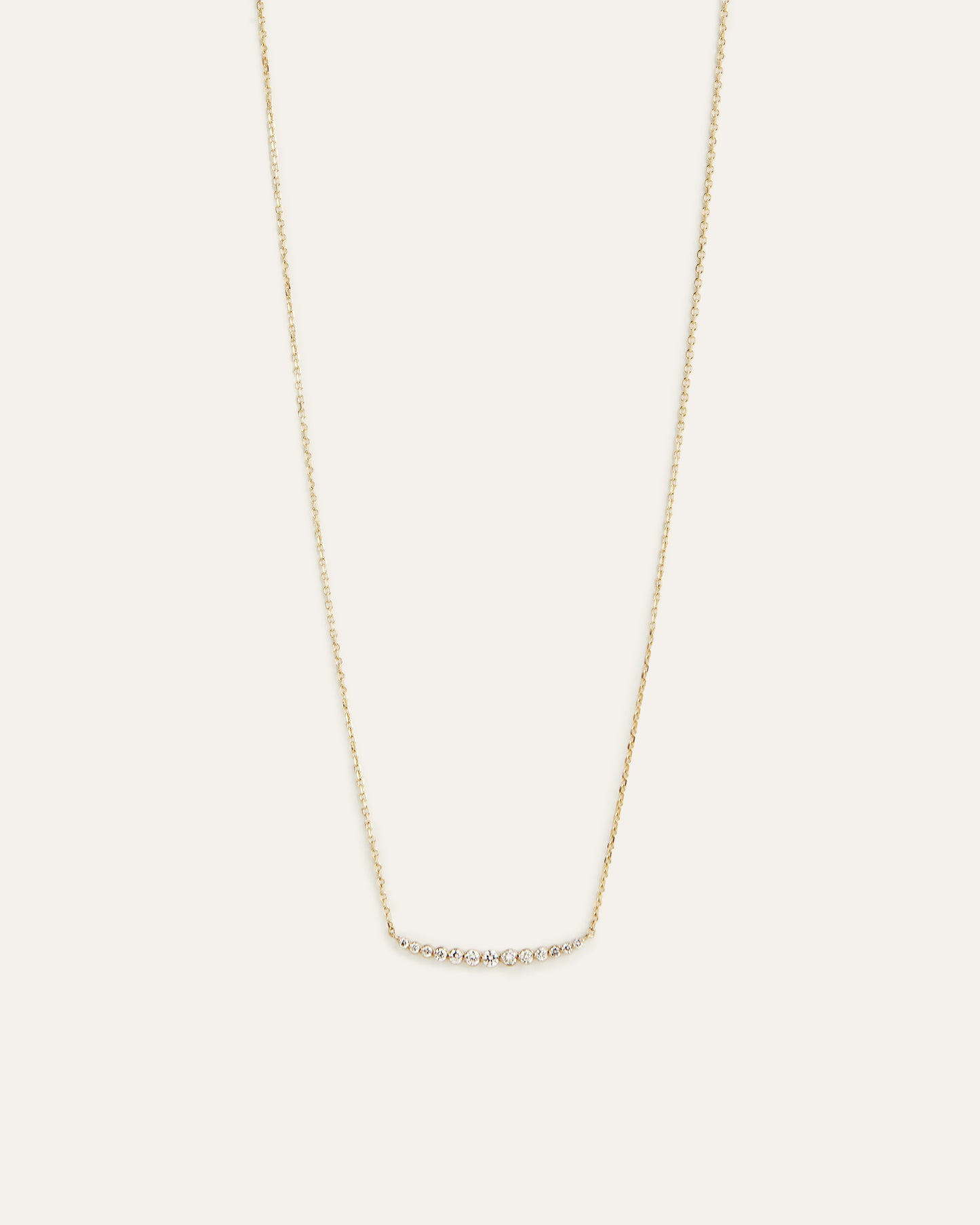 Diamond Smile Necklace