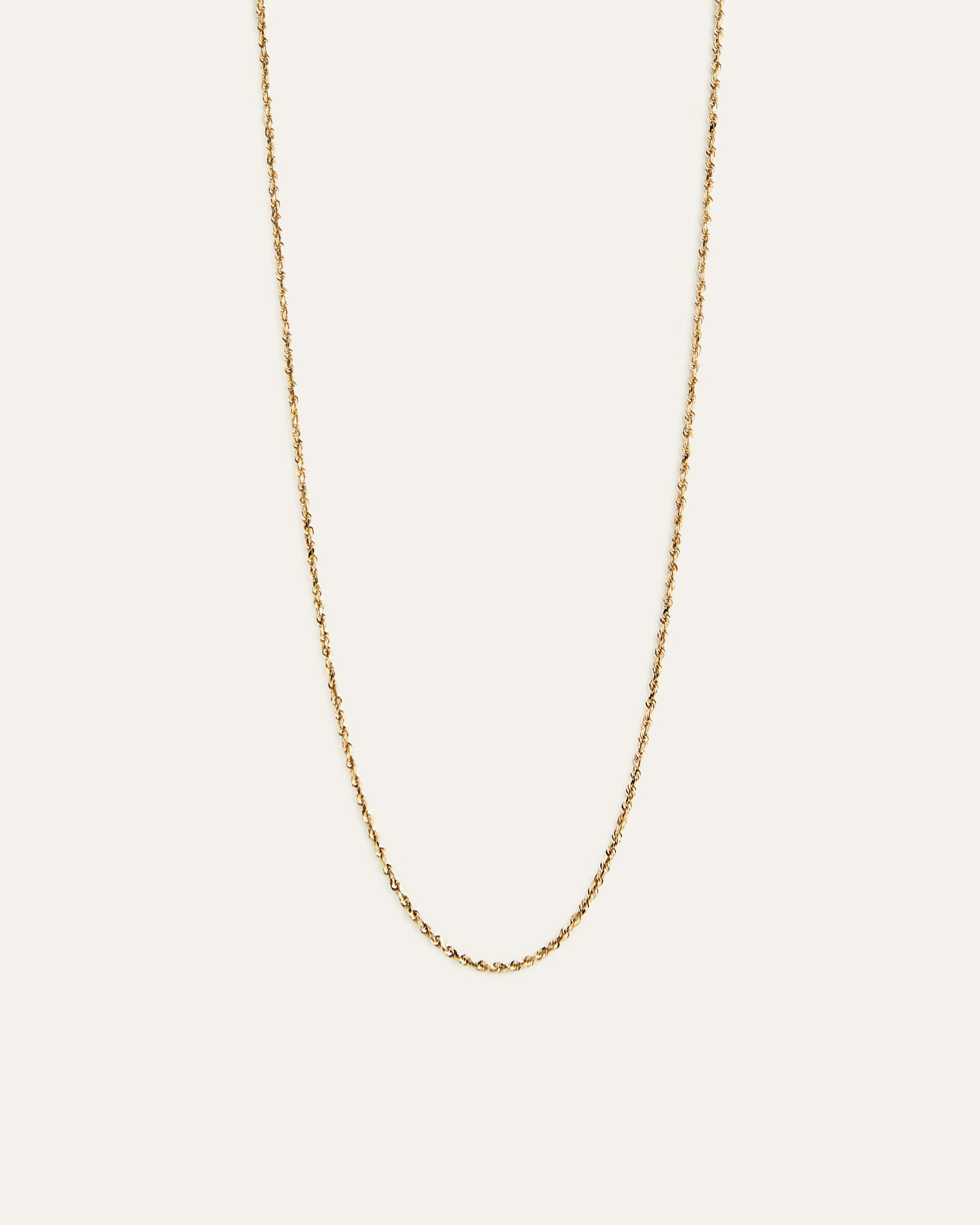 Twisted Rope Necklace