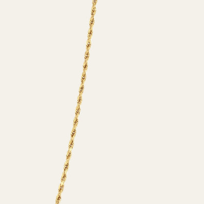 Twisted Rope Necklace