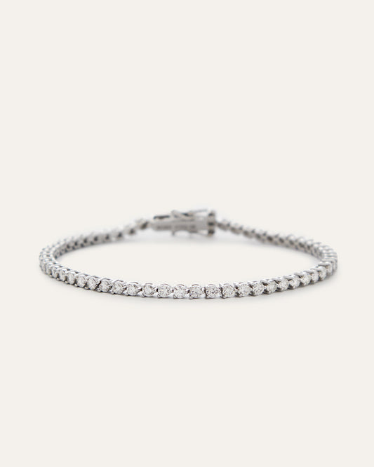Modern Tennis Bracelet