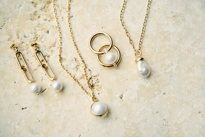 Celestial Pearl Earrings