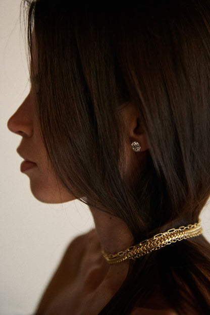 Diamond Stud Earrings