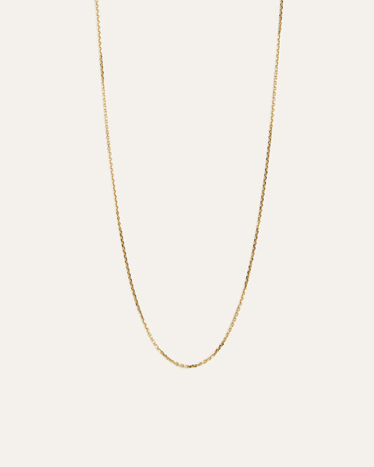 Super Fine Diamond Cut Necklace