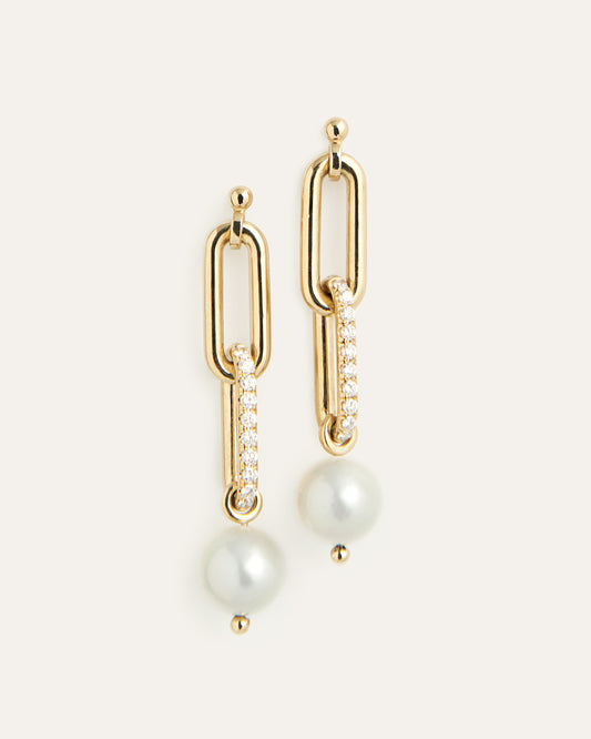 Celestial Pearl Earrings