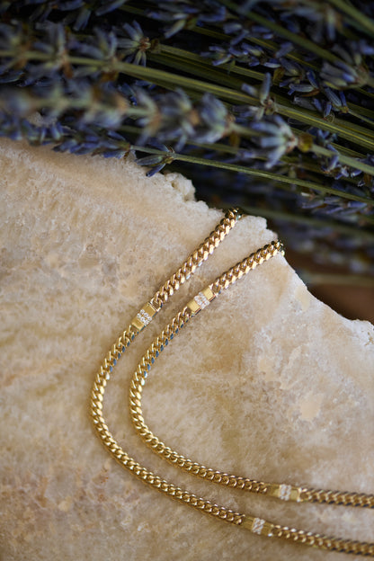Diamond Link Cuban Necklace
