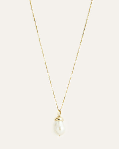 Baroque Pearl Pendant Necklace
