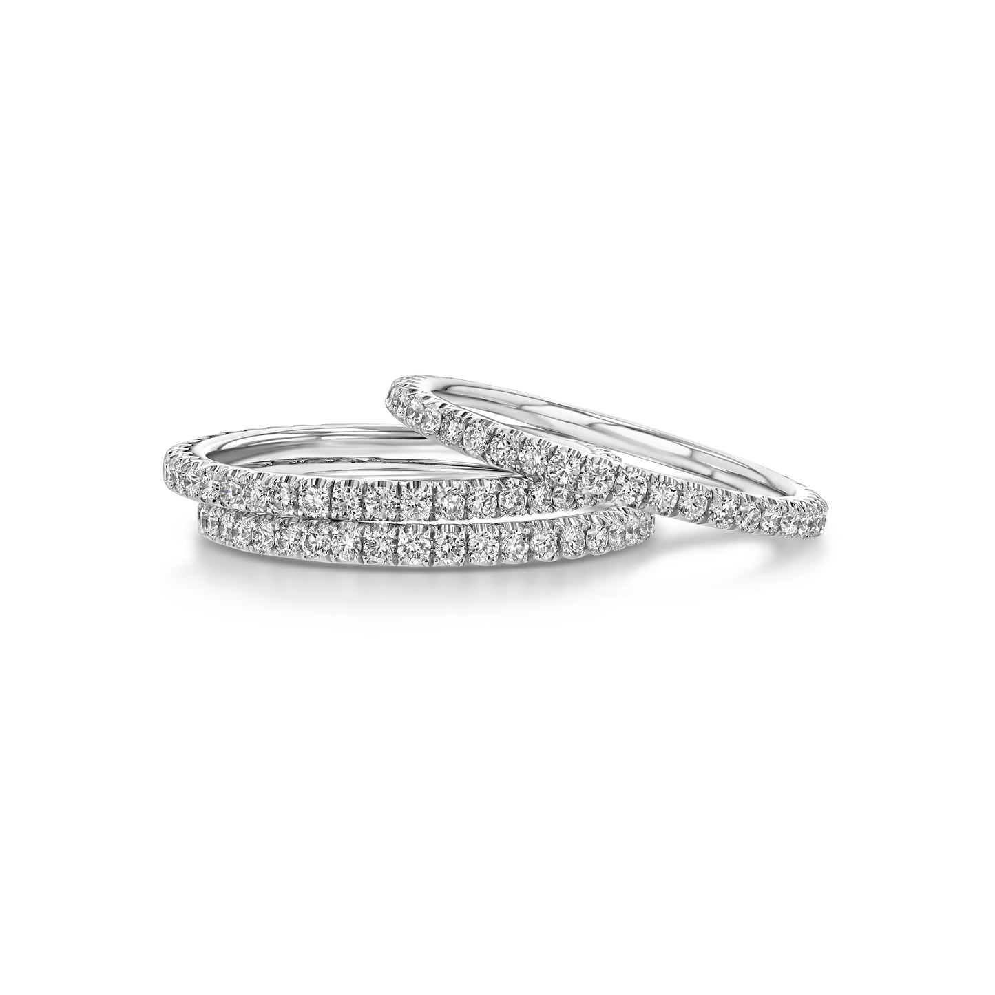 Micropave Diamond Eternity Ring