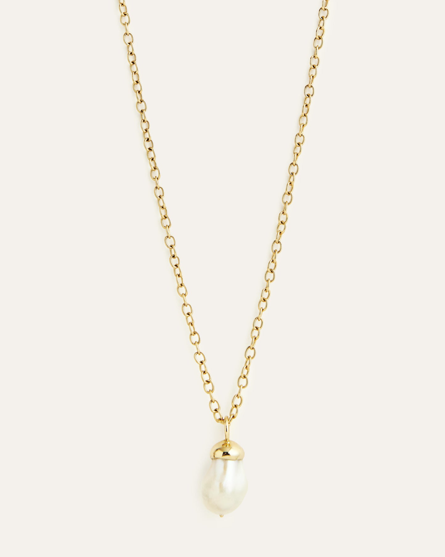 Baroque Pearl Pendant Necklace
