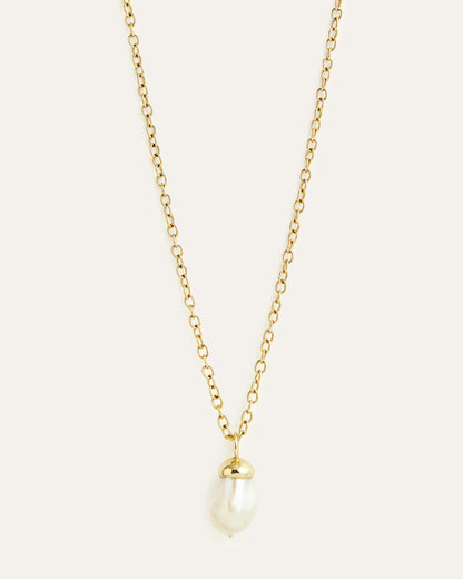 Baroque Pearl Pendant Necklace
